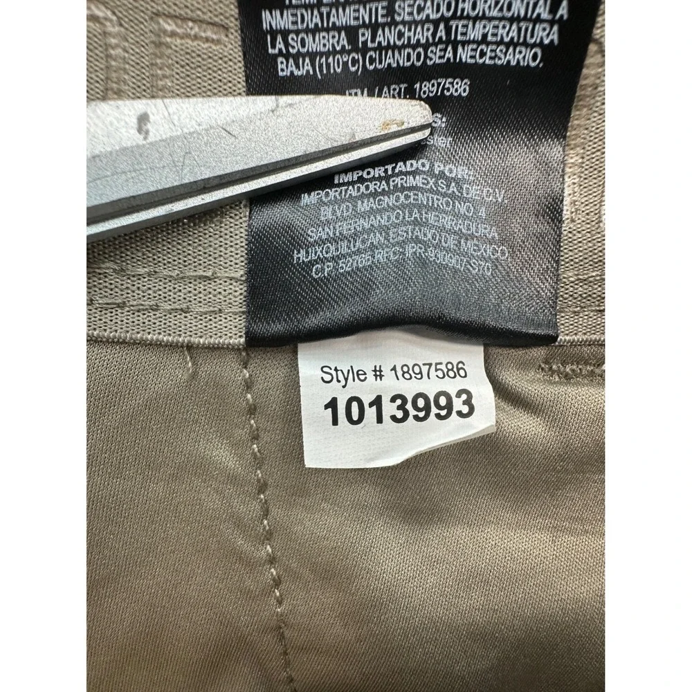 Copper Oak Supply Co Mens Tan Straight Leg Cargo Pants Size 32x32 100 Polyester